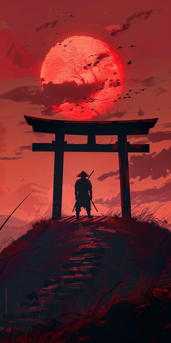 Samurai iPhone Wallpapers Inspired by Ghost of Tsushima